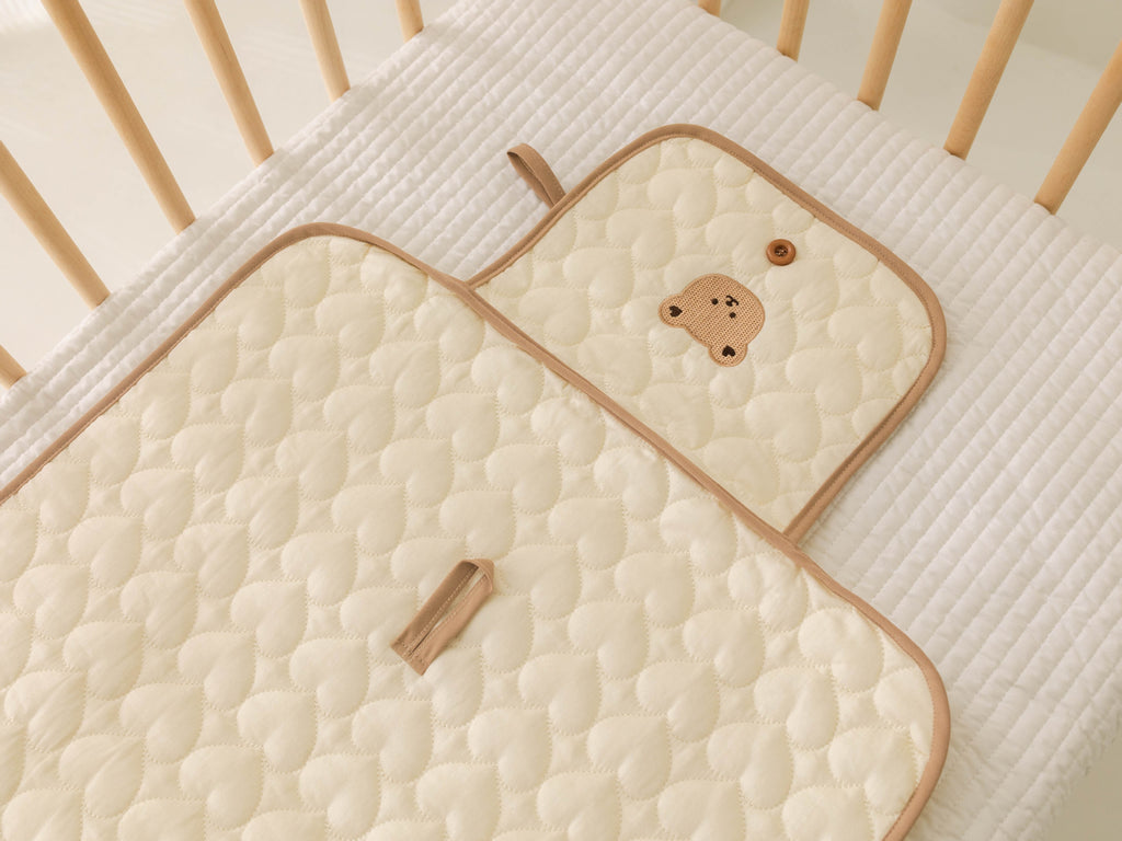 50*70CM Without Hood Baby Portable Diaper Pad Bag Multi-functional Cute Embroidery Changing Pad with Urine Protection
