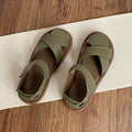 Flat Heeled Toe-Covered Sandals for Women,Casual Shoes