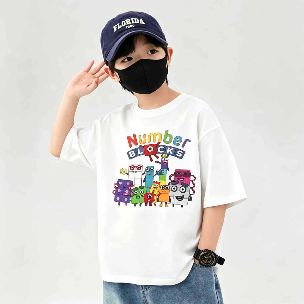 Casual Short Sleeve T-Shirt for Boys