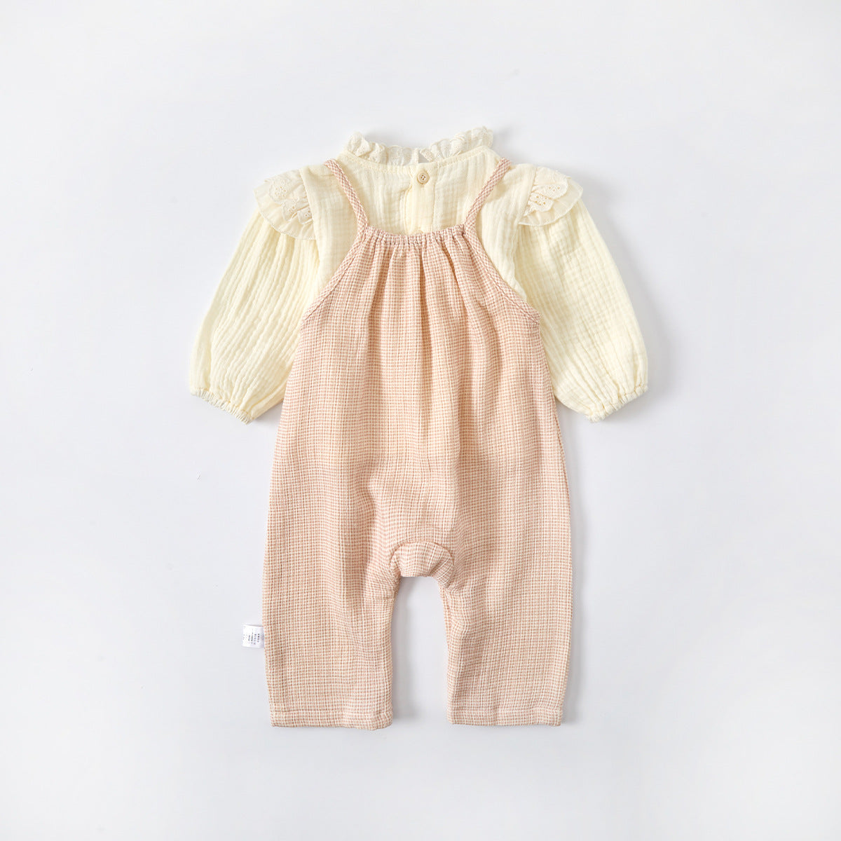Sweet Little Princess Romper Stylish Infant Cute Bodysuit Two-Piece Set Trendy