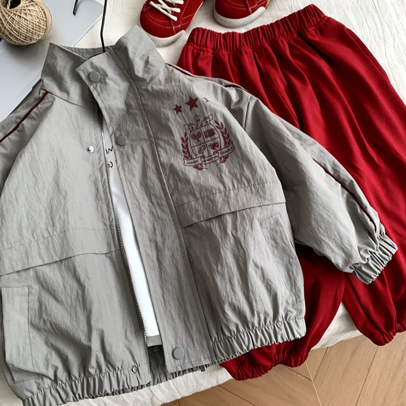 Spring jackets for children sports and casual tops