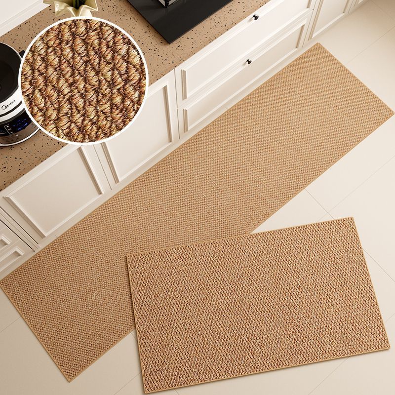 Japanese Style Kitchen Floor Mat, High-Density Pineapple Design, Water/Oil Absorbent, Durable Non-Slip Rug