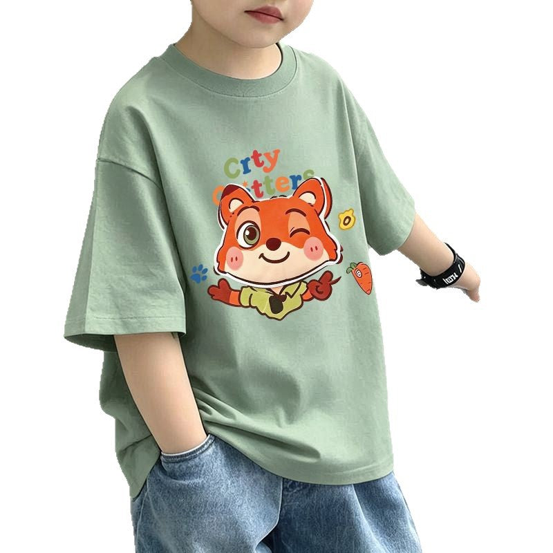 Children's Short Sleeve T-Shirt for Boys