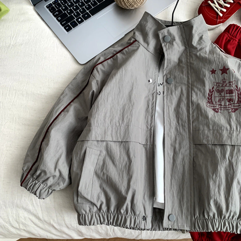 Spring jackets for children sports and casual tops