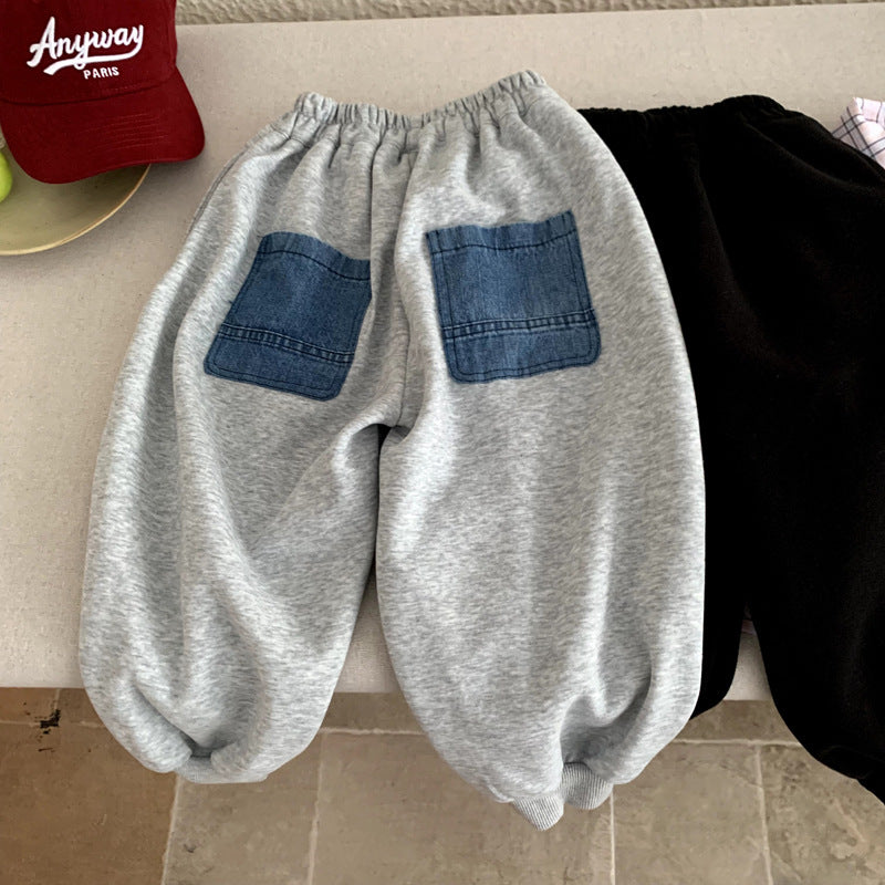 Children's casual workwear pants for boys and toddlers