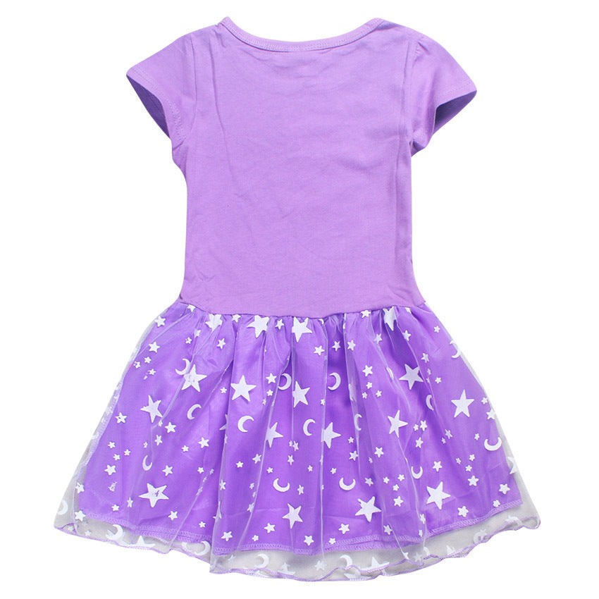 3D printed cotton dress for girls