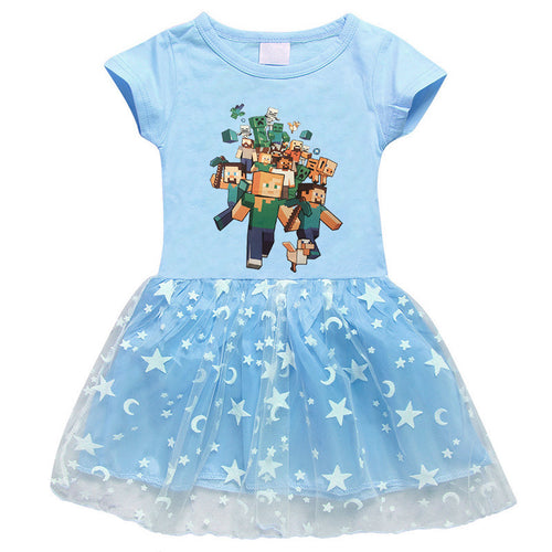 3D printed cotton dress for girls