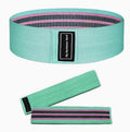 Yoga Mat with Butt Lifting Elastic Resistance Band for Fitness Strength Training and Hip Stretching Pull Force