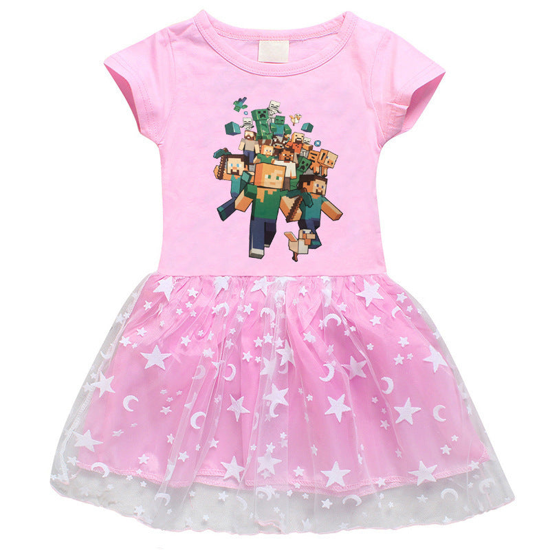 3D printed cotton dress for girls