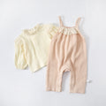 Sweet Little Princess Romper Stylish Infant Cute Bodysuit Two-Piece Set Trendy