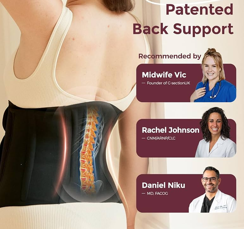 Postpartum Elastic Waist Trainer, Waist Support Tummy Control Belt