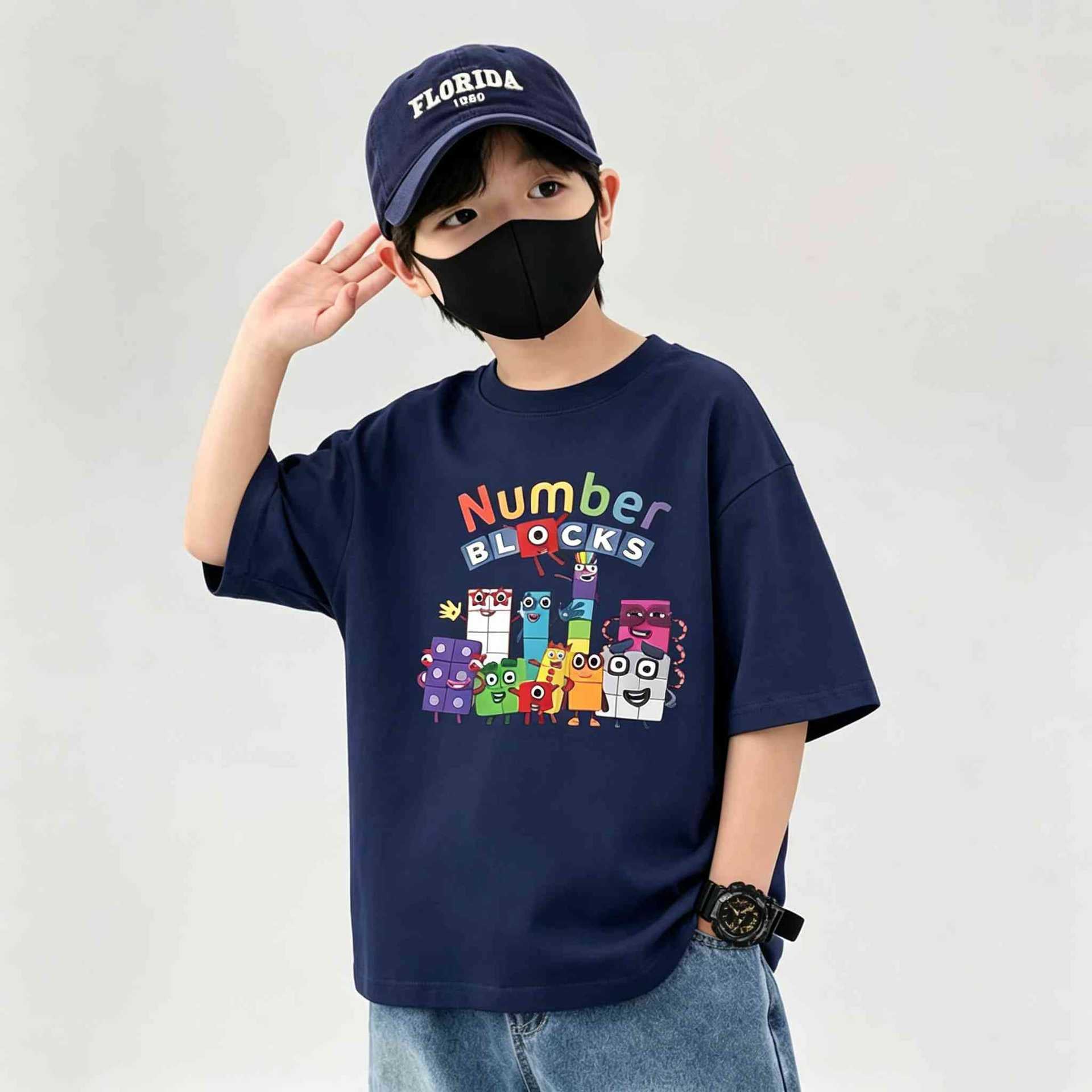 Casual Short Sleeve T-Shirt for Boys
