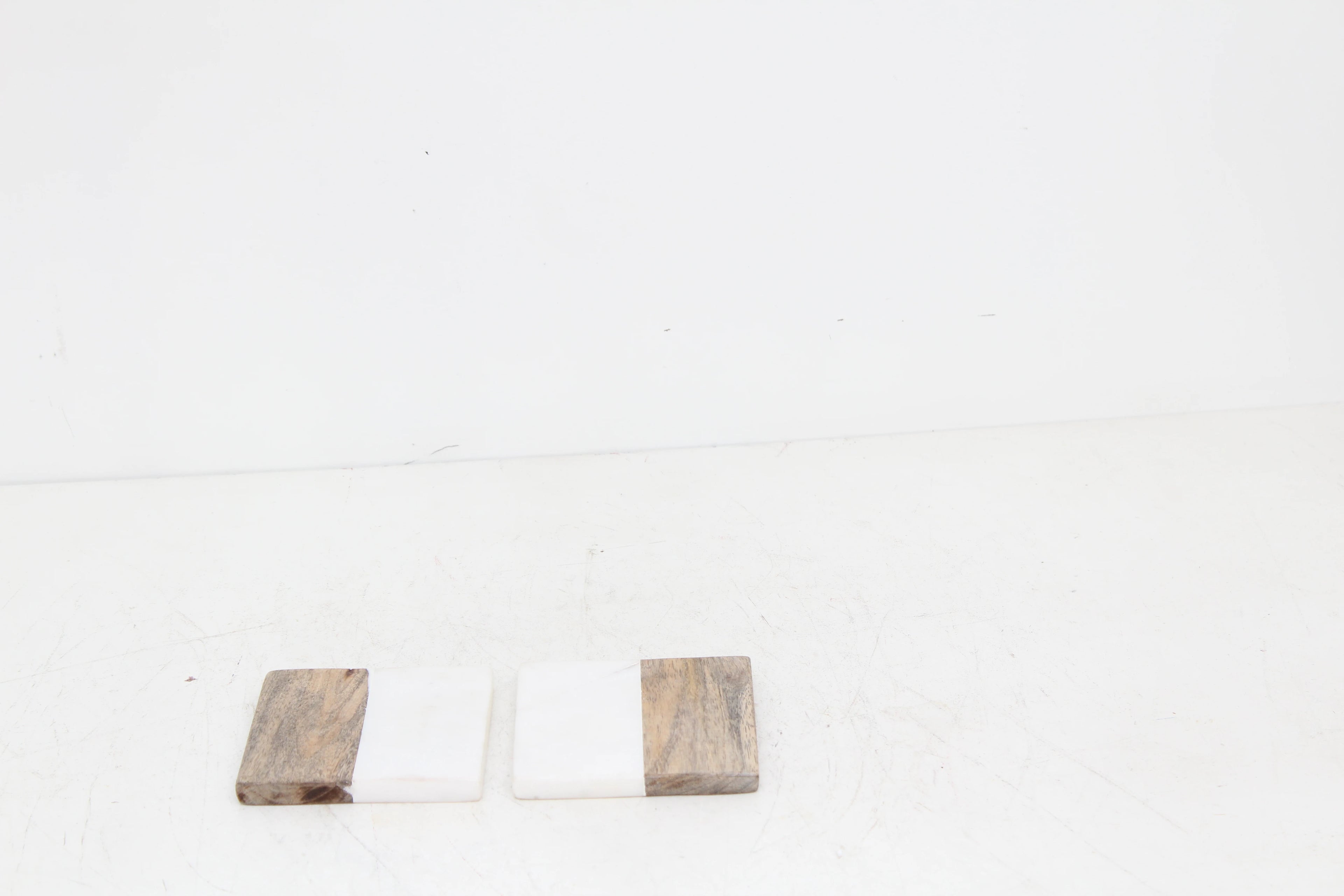 Chopping Board of Marble and Wood for Cutting and Chopping in the Kitchen Round Marble Cutting Board