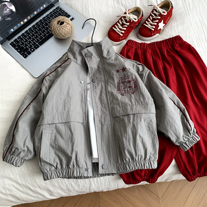 Spring jackets for children sports and casual tops