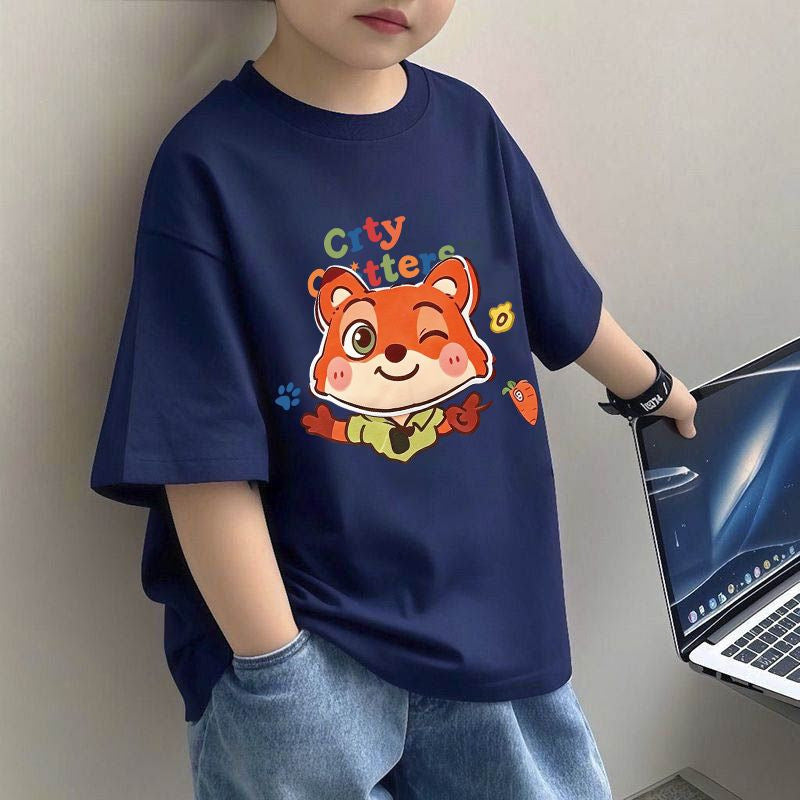 Children's Short Sleeve T-Shirt for Boys