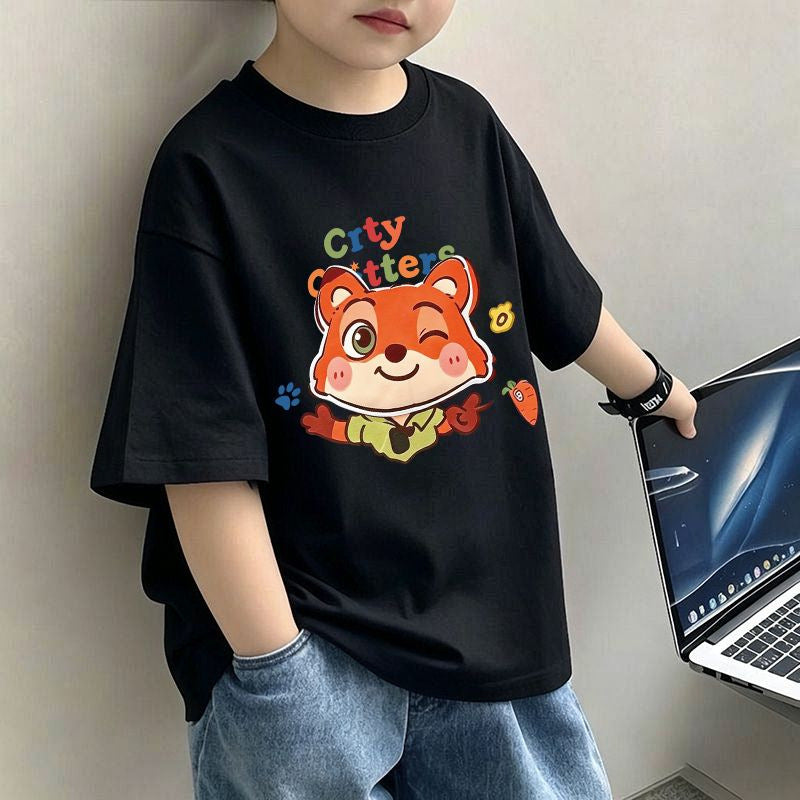 Children's Short Sleeve T-Shirt for Boys