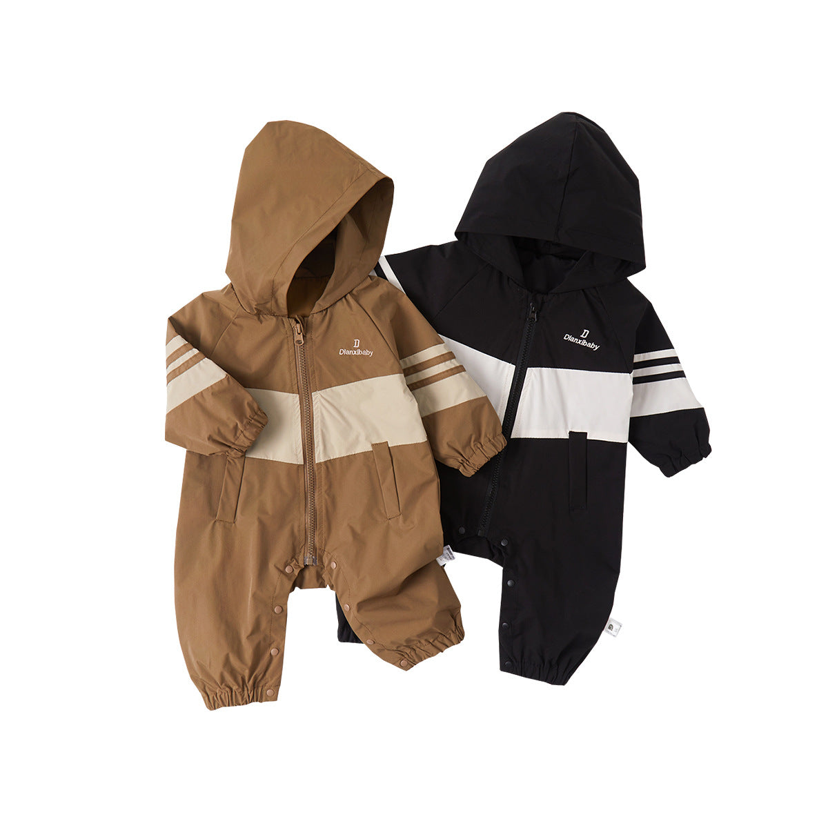 Baby Clothes Full Moon 100 Days Long Sleeve Outing Wear Crawling Suit