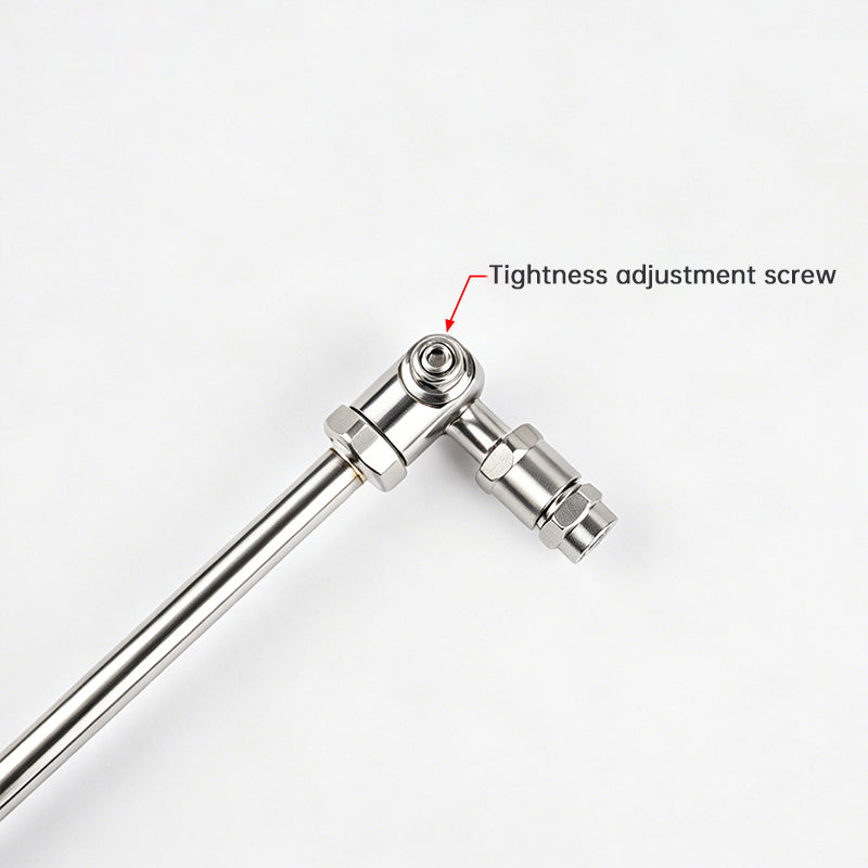 Stainless Steel Pressure Washer Extension Wand, Compatible with Standard High Pressure Washers, with Adjustable Rotating Nozzle