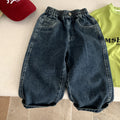Children's boys long casual jeans for spring