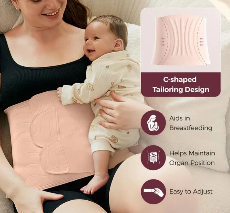 Postpartum Elastic Waist Trainer, Waist Support Tummy Control Belt