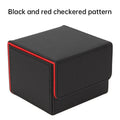 Magnetic Trading Card Storage Box - 100 Card Capacity (Sleeved), Waterproof & Stain Proof Collectors Case