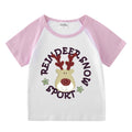 Children's summer short sleeved T-shirt