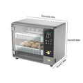 24 Egg Incubator Automatic Turner, Digital Hatchery Machine for Chicken Duck Quail, Touch Control Poultry Equipment