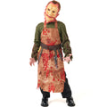 Halloween Zombie Costume Horror Chef with Mask Bloody Butcher Outfit