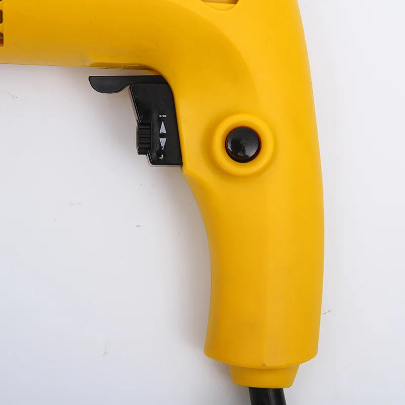 Industrial Portable Wood Drilling Tools High Quality Electric Impact Drill  Adjustable Speed Torque Power Drills Yellow D4-10