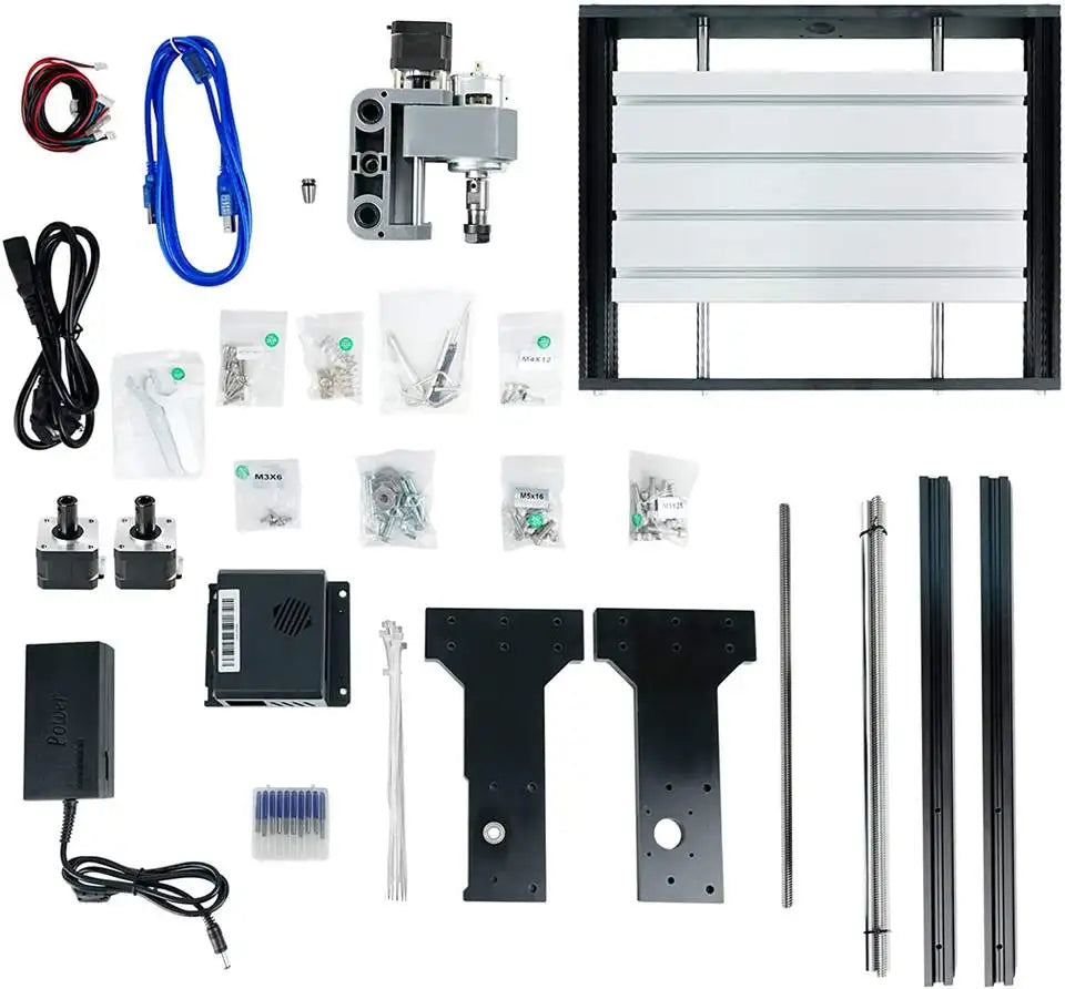 ActionLasers  CNC 3018 Pro Engraver CNC Wood Router Machine GRBL ER11 Hobby DIY Engraving Machine for Wood PCB CNC Engraver