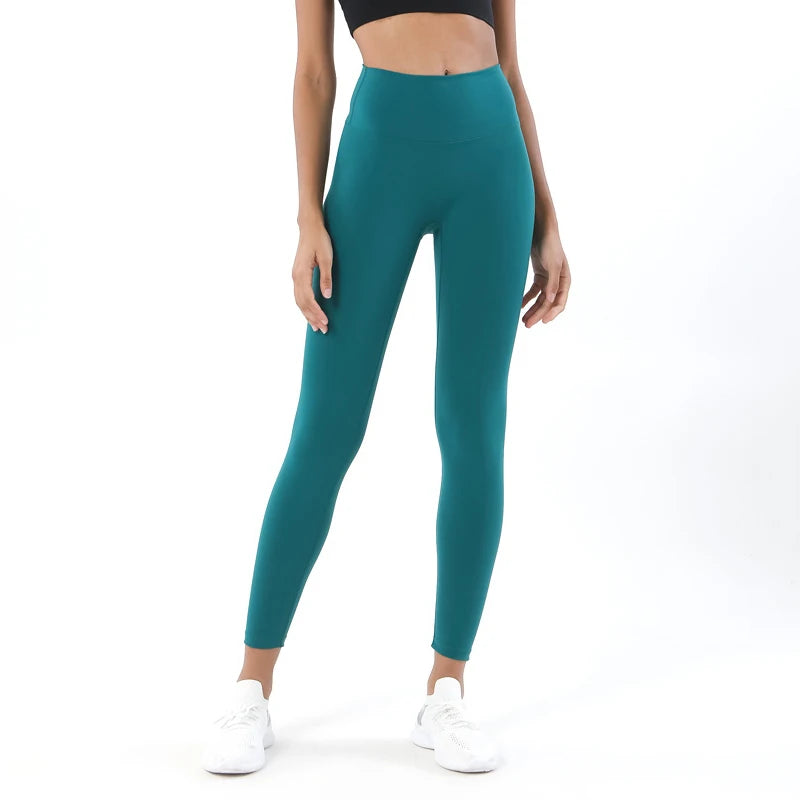 Women High Waist Stretchy Soft Comfort Quick Dry Lightweight Fitness Leggings