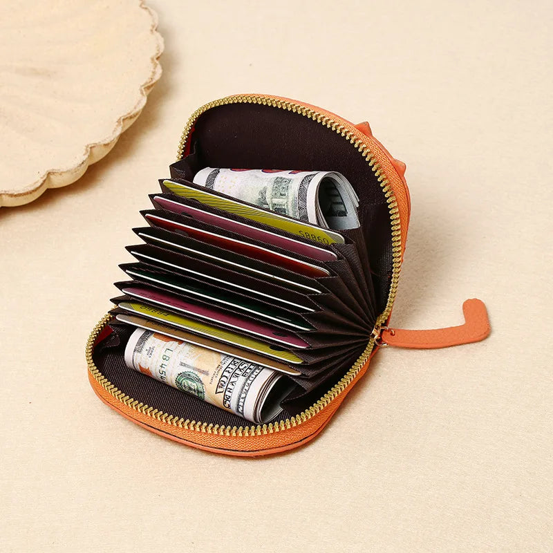 New Cat Card Bag for Women, Small and Netizens, Love Multiple Card Positions Card Bag, Advanced Cartoon Zero Wallet