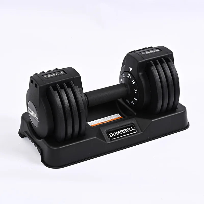 Professional 12.5KG/27.5LB Adjustable Dumbbells Set Men's Home Gym Fitness Training Weights Custom Logo Steel Cast Iron 90lb