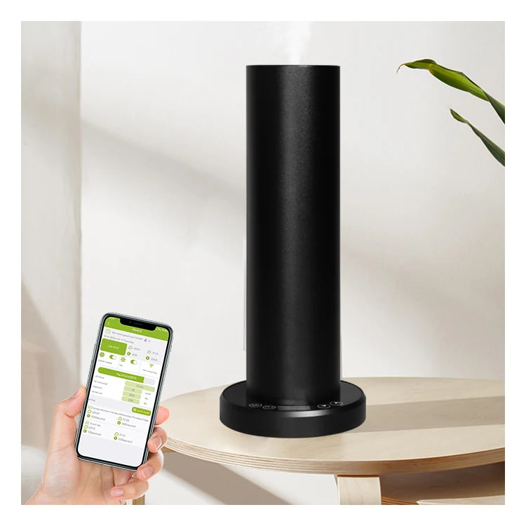 New Arrive Wireless Diffuser Hotel Collection Aroma 360 Electric Waterless Tower Aroma Diffuser Scent Diffuser Machine