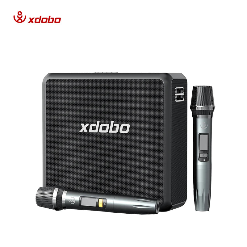 Xdobo Kingmax 140w Deep Bass Popular Speaker with Dual Microphones Top Sale Wireless Professional Stereo Subwoofer .