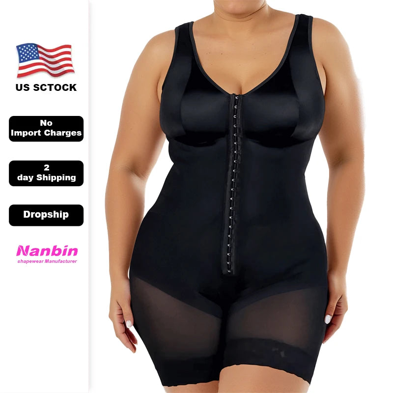 USA Warehouse Dropshipping Post Surgery Shapewear Bodysuit Full Body Stage 2 BBL Colombian Shapers