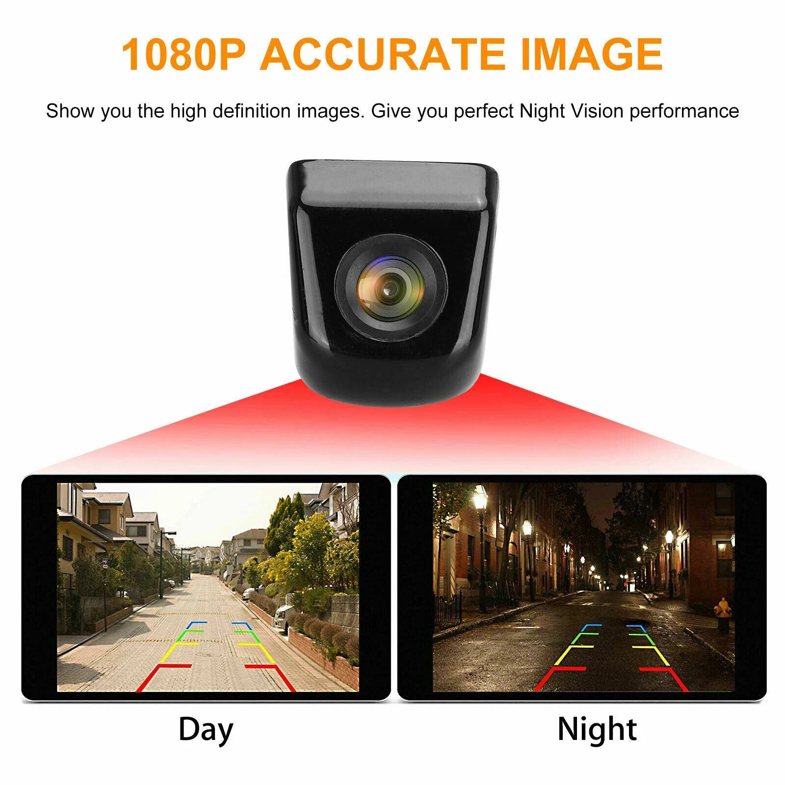 IPoster 4.3'' Rear View Mirror Monitor Reversing Backup Camera Kit for Silverado Malibu