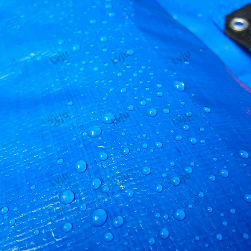 Lvju Custom Size 20'x40' 6x12m Tent Tarp Ultralight Patio Tarp 160 Gsm Virgin Tarpaulin