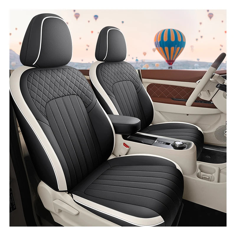 For GWM Ora 03 Great Wall Motor Haomao Funky Cat Interior Kits Custom Car Seat Covers Full Set Leather Sports Style