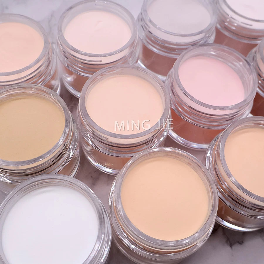 Bulk Acrylic Nail Powder Cover Pink Nude Buttery Crystal Clear Acrylic Powder for Nails
