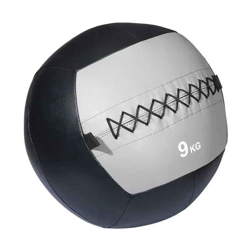 Gym Equipment Fitness Training 1-20KG Soft Medicine Ball PU Leather Wall Ball Home Balance Training Gravity Ball