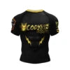 Men's Quick Dry Sportswear Custom Design England Style Eco-Friendly BJJ MMA Rash Guard Fitness Wear Short Sleeve Shirts Plus