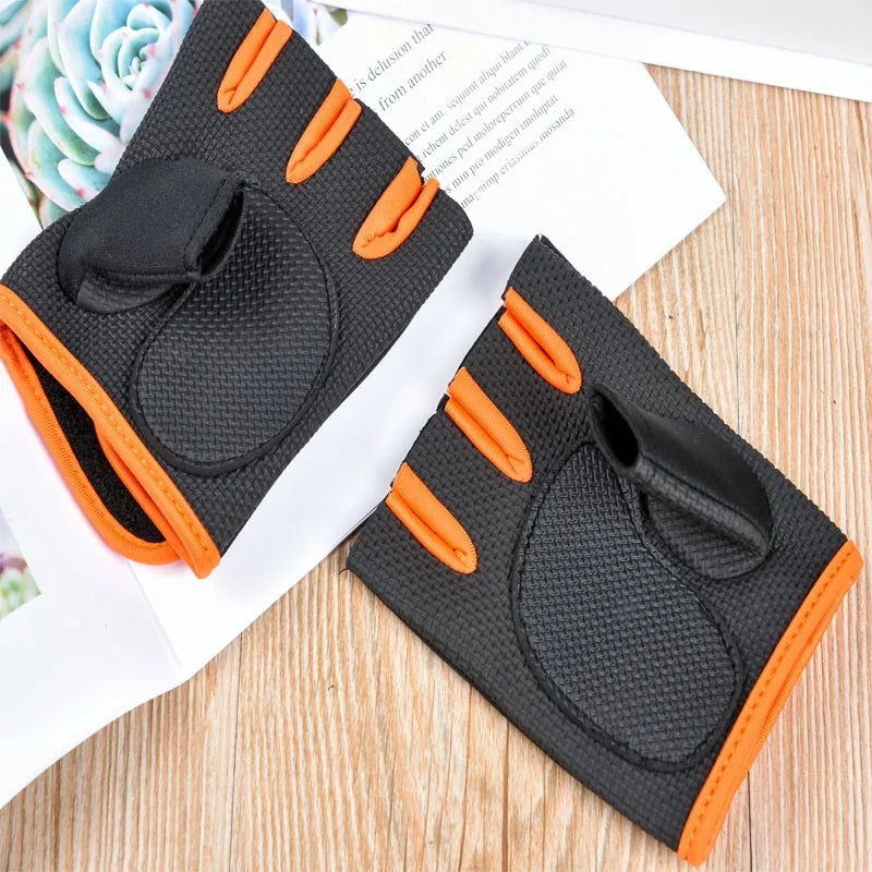 Wholesale Fitness Wholesale Custom Logo Anti-Slip Palm Bodybuilding Breathable Workout Workout Cycling Gym Wrist Support Gloves