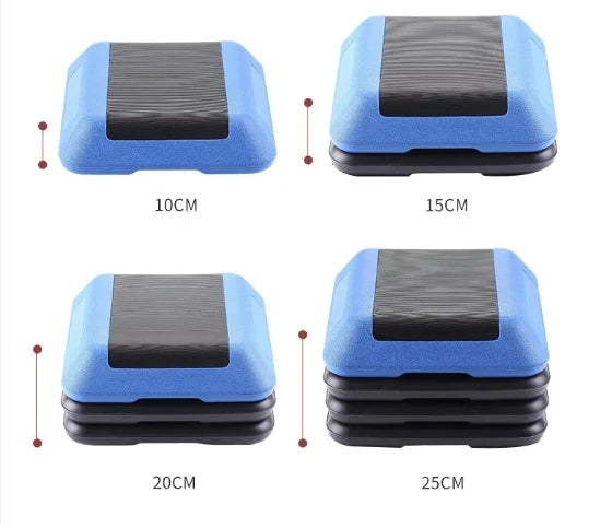 Wholesale Gym Fitness 40cm Adjustable Gym Exercise Equipment Jump Board PE Durable Material Multifunction Aerobic Fitness Step