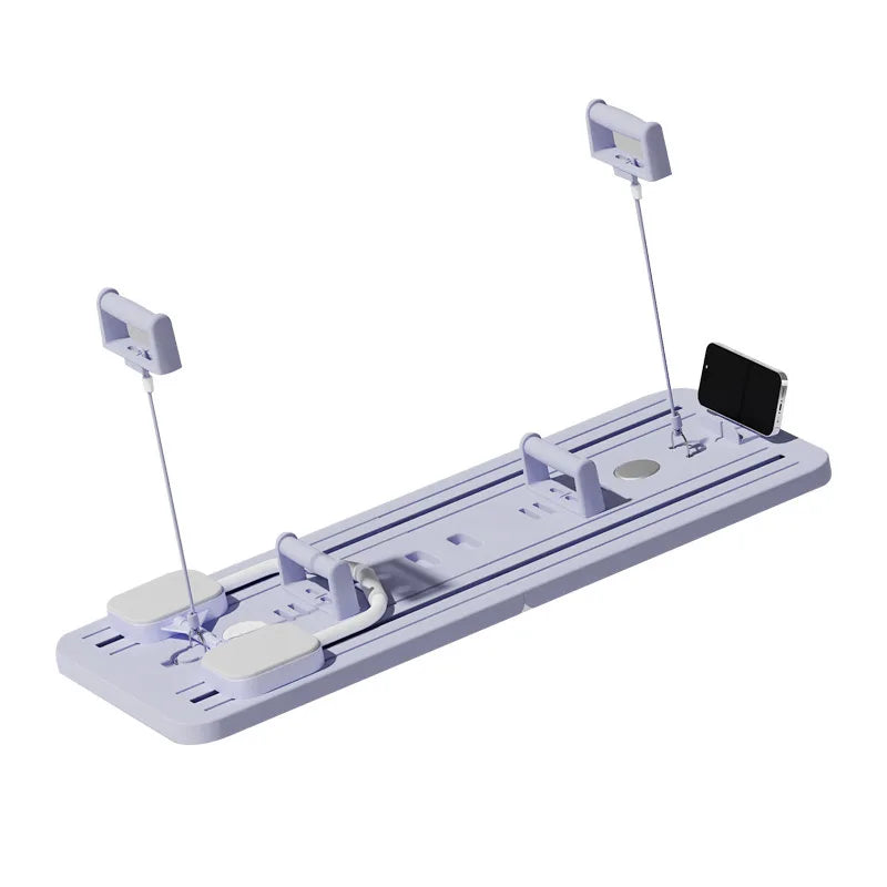2025 Hot New Multi-functional Web Wheel Fitness Board Multi Foldable Portable Muscle Training Position Fitness Push up Bar Board