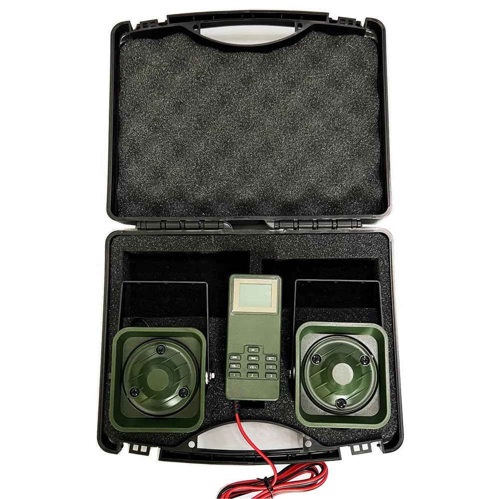 2pcs External 50W Speaker With Timer Hunting Bird Sounds Game Callers