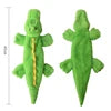 Luxury Squeaky Plush Dog Toys No-Stuffing Animal Shaped Durable Teeth Cleaning Interactive Chew Toys for Small Medium Dogs Daily