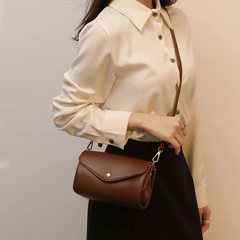 Women Crossbody Bag Shoulder Bags  New Luxury High Quality Leather - Small Makeup Vintage Messenger Party Clutch  Handbag