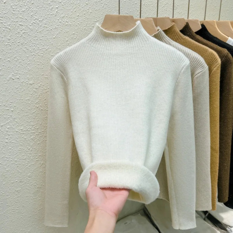 Ladies Casual Free Size Fleece Sweater