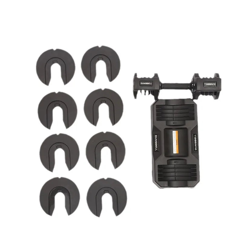 Professional 12.5KG/27.5LB Adjustable Dumbbells Set Men's Home Gym Fitness Training Weights Custom Logo Steel Cast Iron 90lb
